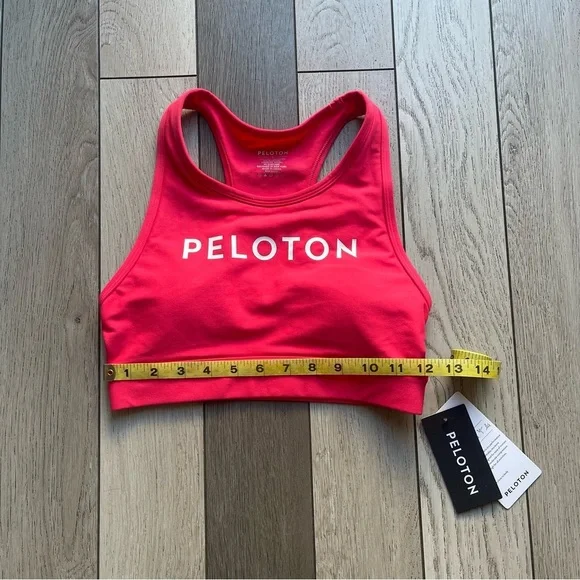 Peloton Women's Bright Pink Sports Bra - Picture 4 of 5